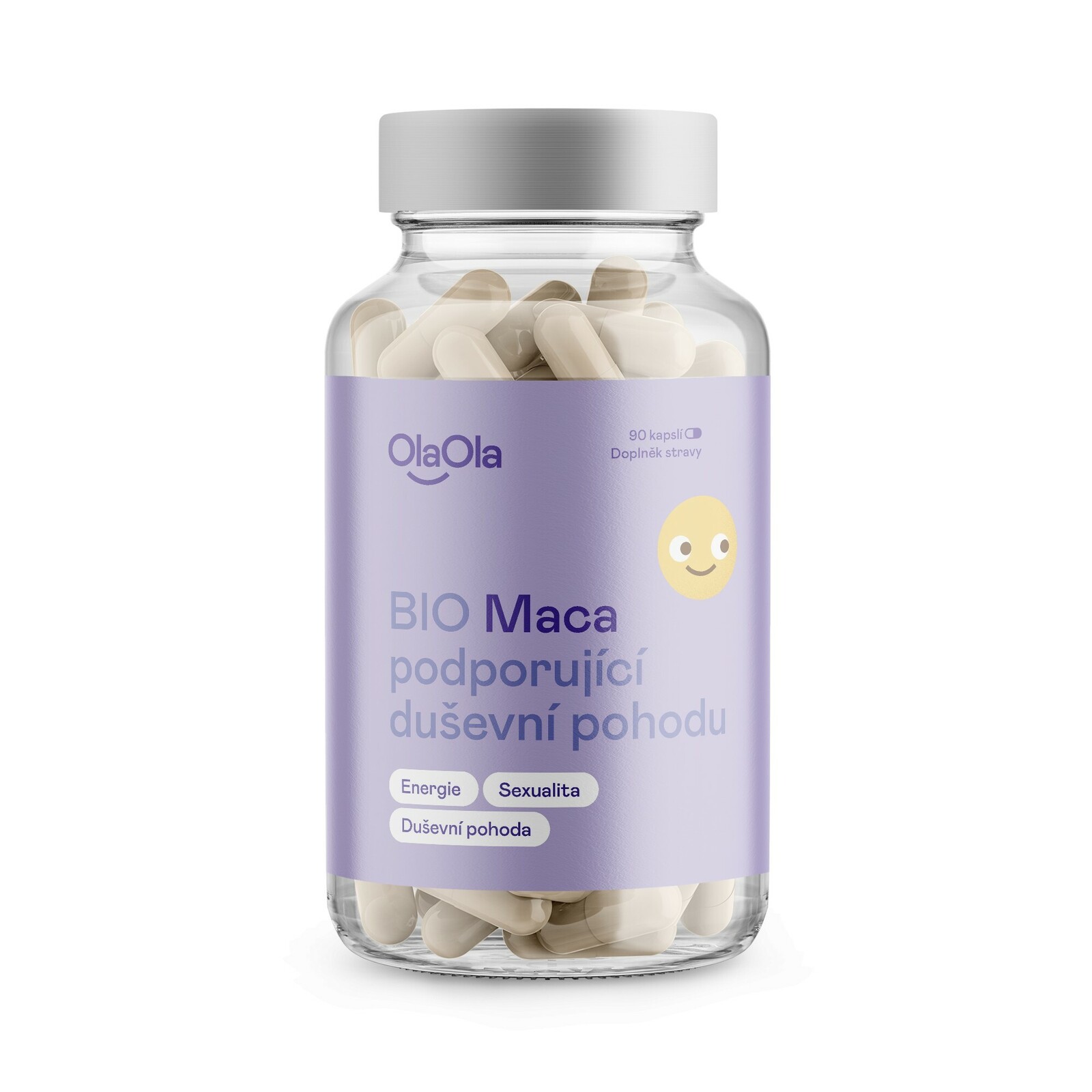 OlaOla BIO Maca podporujúci duševnú pohodu 90 kapsúl