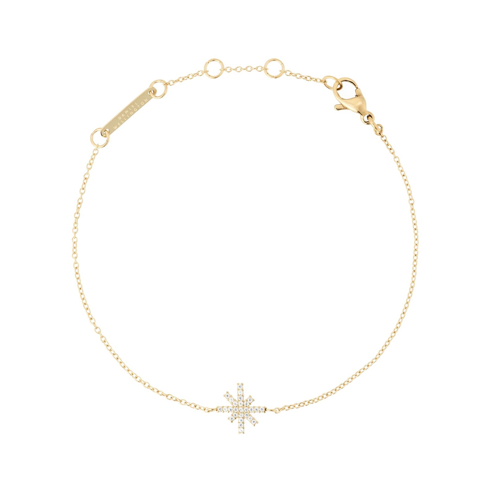 Daniel Wellington Štýlový pozlátený náramok s trblietavou hviezdičkou Mirelle DW00401623