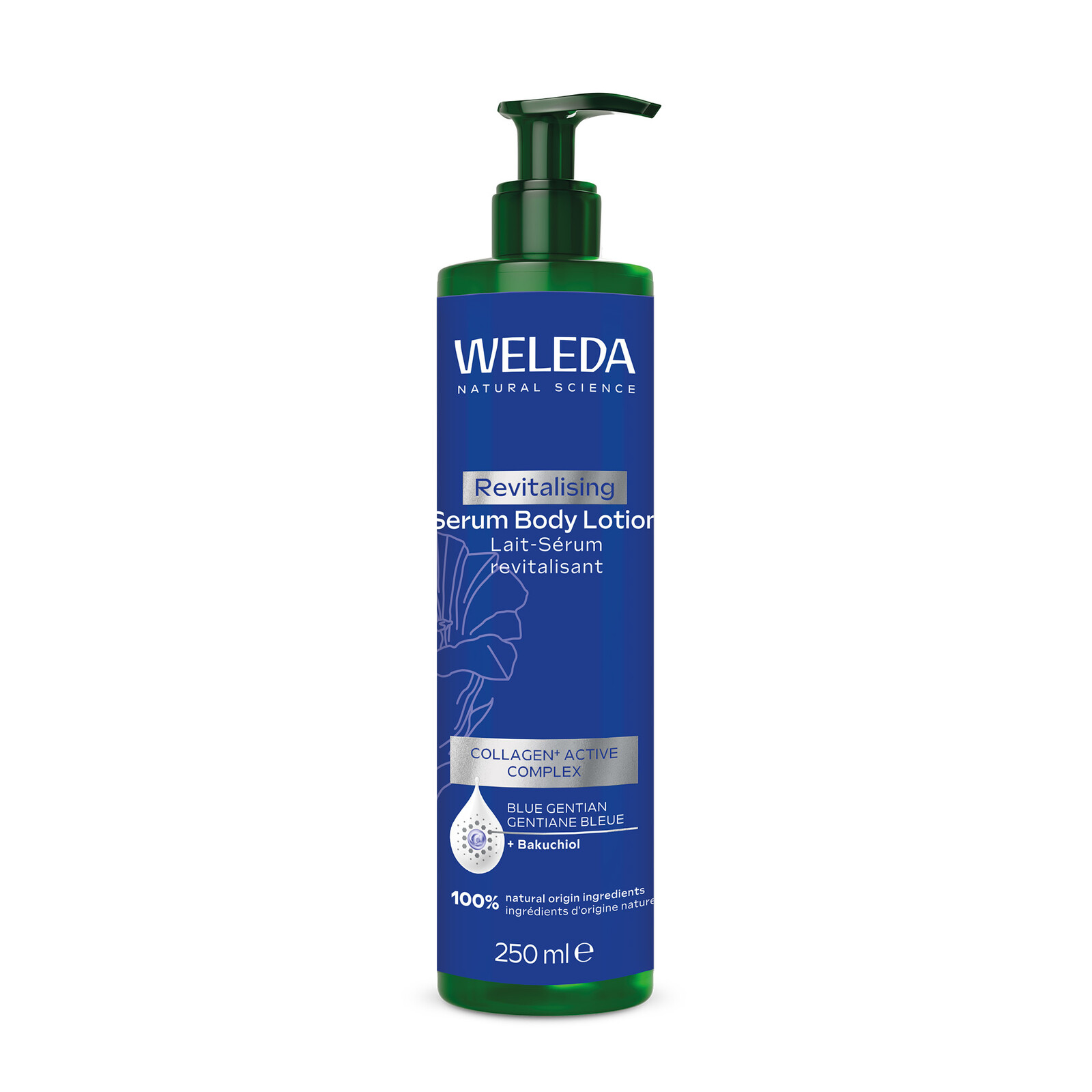Weleda Liftingové telové mlieko s modrým horcom (Revitalising Serum Body Lotion) 250 ml
