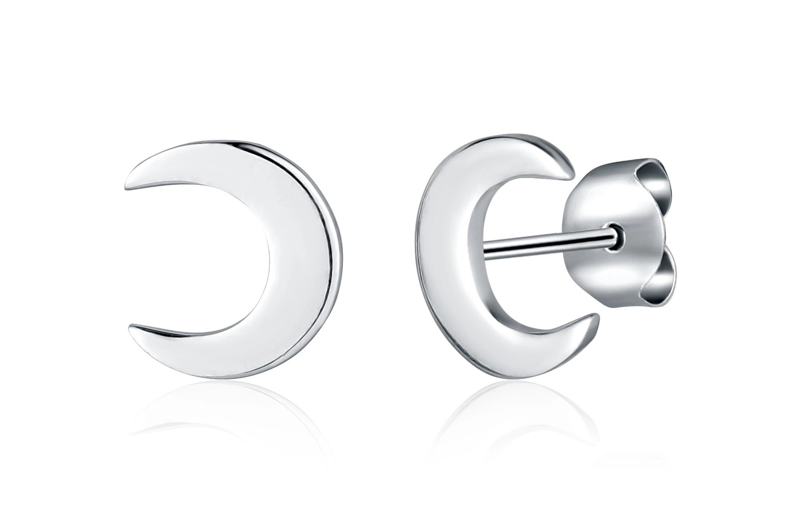 JVD Strieborné náušnice kôstky Polmesiac SVLE2162XJ60000