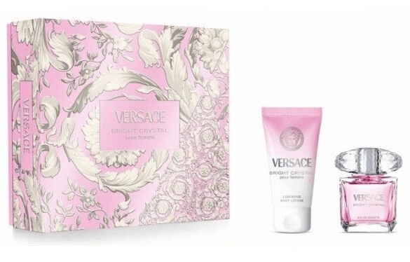 Versace Bright Crystal - EDT 50 ml + telové mlieko 50 ml