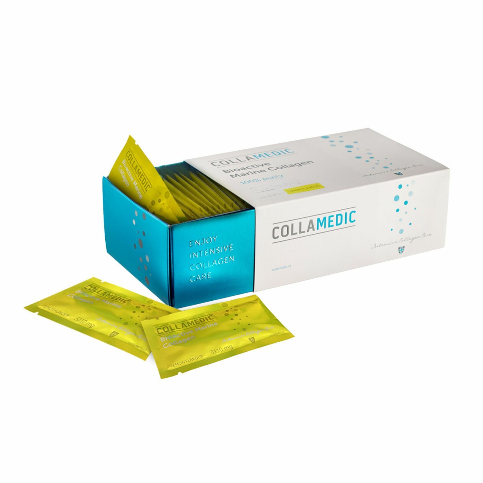 Collamedic Bioaktívny morský kolagén (citrón) 30 sáčkov