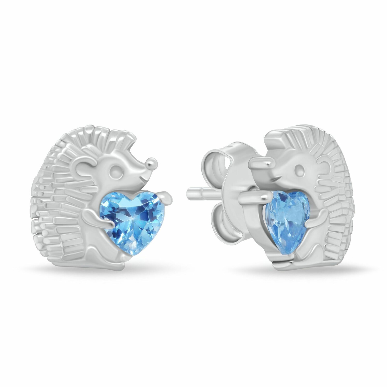 Brilio Silver Roztomilé strieborné náušnice Ježko EA1220WAQ