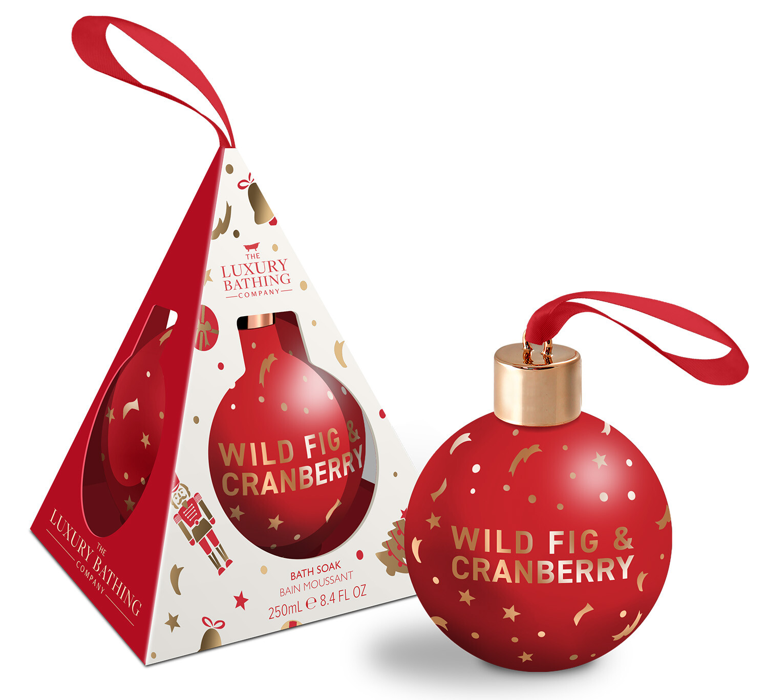 The Luxury Bathing Company Pena do kúpeľa Fík & Brusnica (Bath Soak) 250 ml