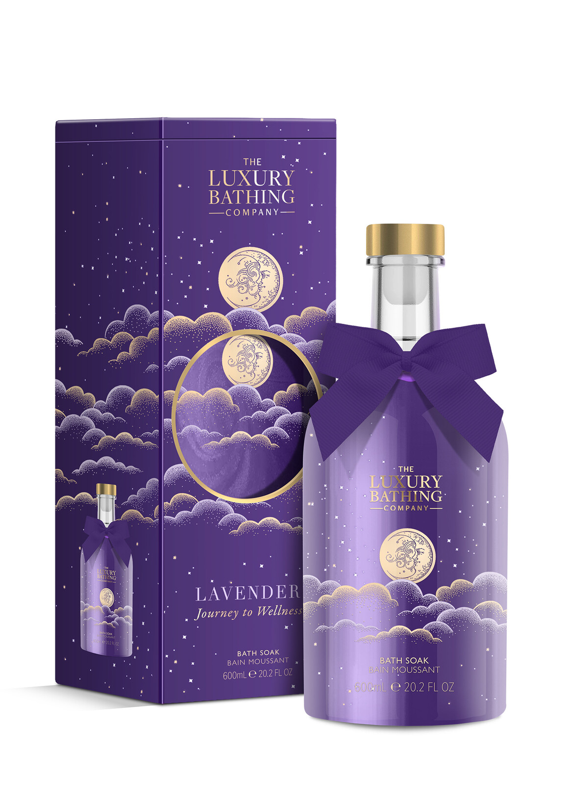 The Luxury Bathing Company Pena do kúpeľa Levanduľa (Bath Soak) 600 ml