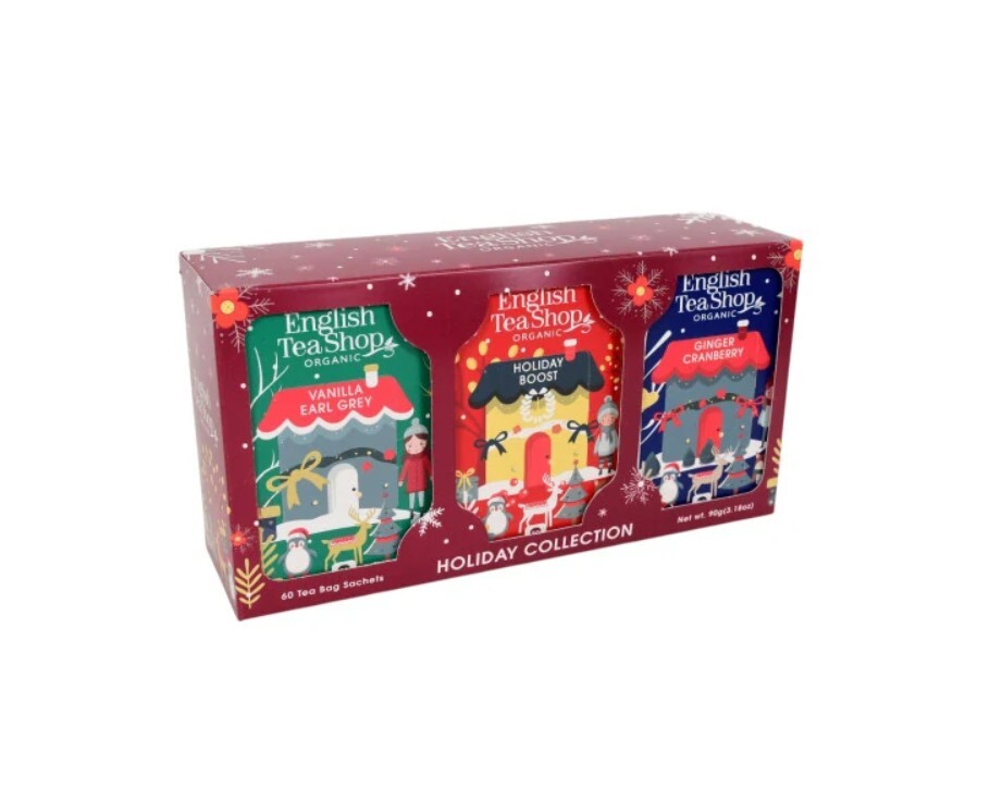 English Tea Shop Červená vianočná kolekcia čajov 3 x 20 ks