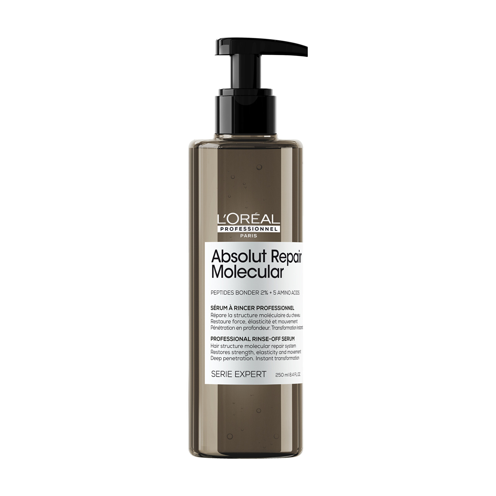 L'Oréal Professionnel Sérum pre poškodené vlasy Absolut Repair Molecular (Professional Rinse-Off Serum) 250 ml