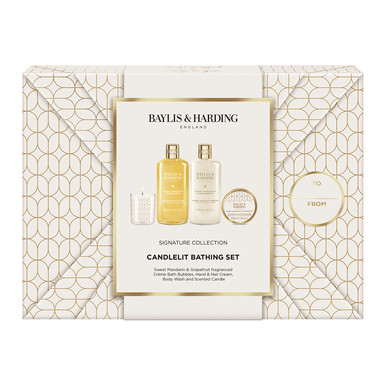 Baylis & Harding Darčeková sada Mandarínka & Grapefruit Set 4 ks