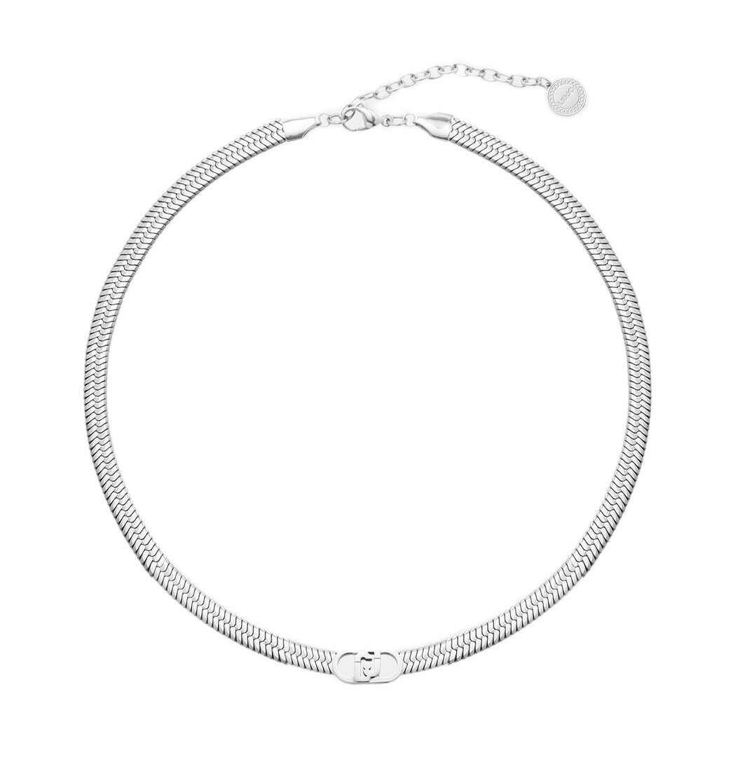 Liu Jo Dámsky oceľový náhrdelník Hádok LJ3064