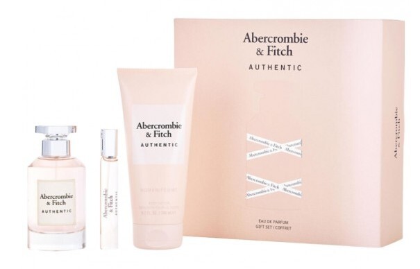 Abercrombie & Fitch Authentic Woman - EDP 100 ml + telové mlieko 200 ml + EDP 15 ml
