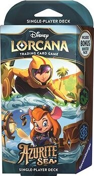 Disney Lorcana: Azurite Sea – Starter Deck Emerald & Sapphire