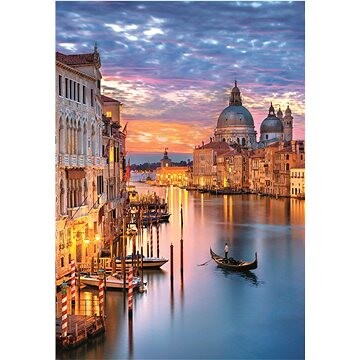 CLEMENTONI Osvetlené Benátky 500 dielikov