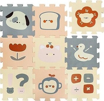 Zopa Podložka 30 × 30 cm 9 ks Logic