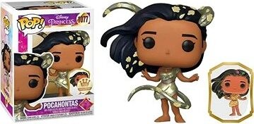 Funko POP! Ultimate Princess Collection – Pocahontas (Gold) s odznakom