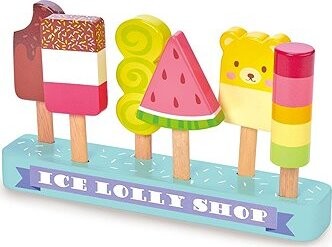Tender Leaf Drevený stojan s nanukmi Ice Lolly Shop