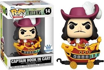 Funko POP! Trains Disney Captain Hook in Cart 14
