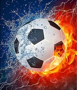 Norimpex Futbalová lopta 30 × 40 cm