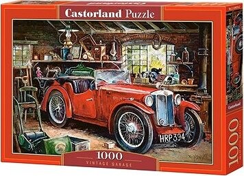 CASTORLAND Puzzle Veterán v garáži 1000 dielikov