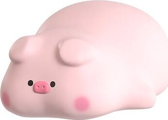 Tesla silikónová nočná lampička – Prasiatko