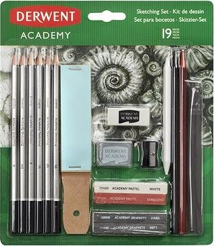 DERWENT Academy Sketching Set – sada 12 ks
