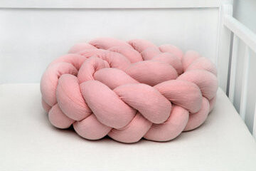 SCAMP Mušelínový mantinel 210 cm Salmon