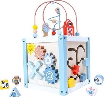 Derrson White farm vzdělávací kostka 5 v 1