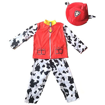 FunCo Detský kostým Labková patrola Marshall 116 – 122 M