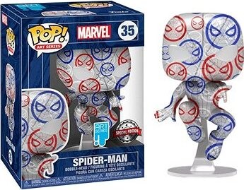 Funko POP Artist Series Patriotic Age S1 Spider-Man (35)