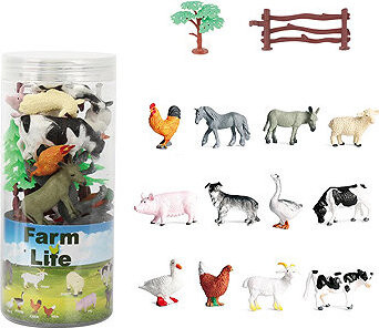 Bavytoy Tuba so zvieratkami 18 ks