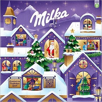 Milka Adventný kalendár Deluxe 238 g