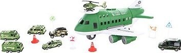 Lamps Vojenské lietadlo s autíčkami