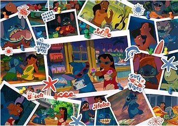 TREFL Lilo & Stitch: Sladké spomienky 1000 dielikov