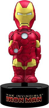 Avengers Iron Man figúrka – Solar Powered Body Knocker
