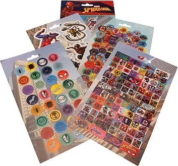 Marvel Spiderman: Icon – sada nálepiek 10 listov