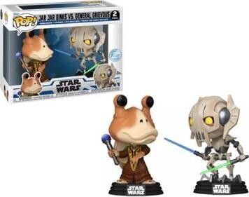 Funko POP! 2-Pack Star Wars Jar Jar Binks Vs. General Grievous