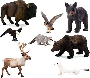 Mojo Fun sada figúrok Severná Amerika