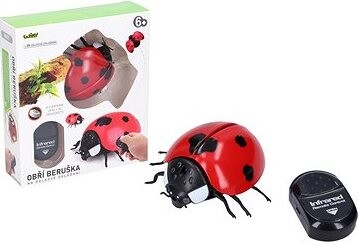 Lienka obria RC na diaľkové ovládanie 9 cm – český obal