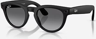 Meta RAY-BAN Meta Headliner (Standard) Smart Glasses (Gen 2) – Matte Black, Grey Polarized Gradient
