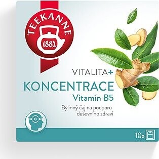 Teekanne Vitalita + koncentrácia 10× 1,8 g