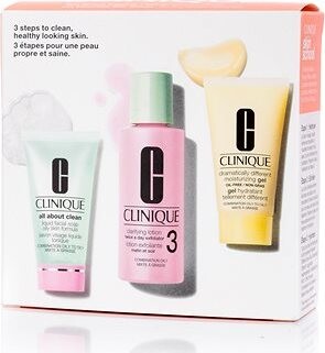 CLINIQUE 3-Step Skin Care Set 120 ml