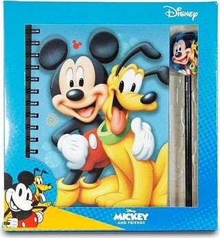 Zápisník Mickey & Pluto s perom