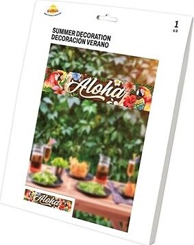 GUIRCA Banner – plachta hawaii, aloha, 290 × 50 cm