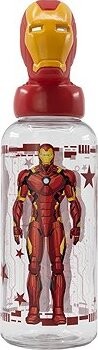 Avengers Iron Man – fľaša na pitie, 560 ml, Ecozen