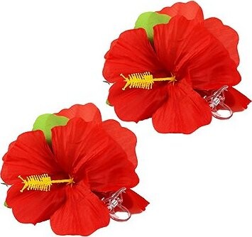 Rappa Sponka do vlasov Havaj červená 2 ks