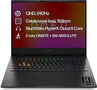 OMEN Trascend 16-u0051nc Shadow Black Celokovový