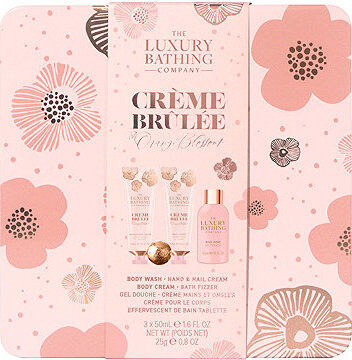 GRACE COLE Creme brulée, Pomarančový kvet & Vanilka sada v plechovej dóze 150 ml