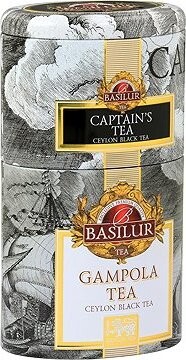 Basilur 2v1 Captains Gampola 30 g & 70 g plech