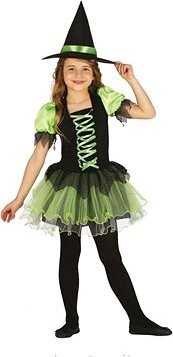 GUIRCA Detský kostým čarodejnica – veľ. 10 – 12 rokov