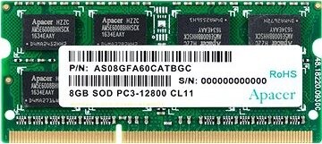 Apacer SO-DIMM 8GB DDR3L 1600 MT/s CL11