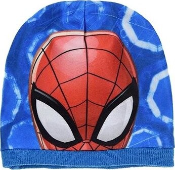 Spiderman – zimná čiapka 4068 modrý lem
